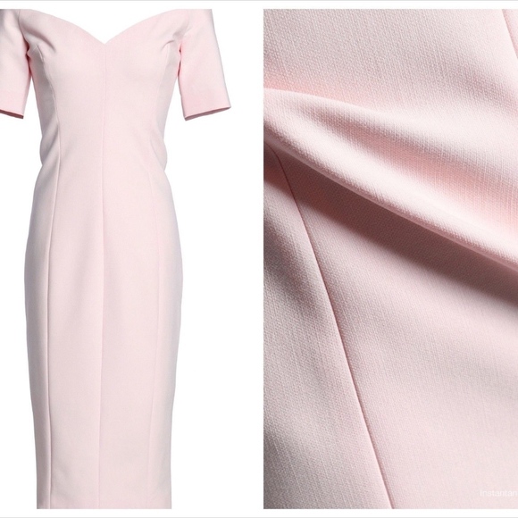 CINQ À SEPT Birch off-the-shoulder cady dress - Picture 2 of 9